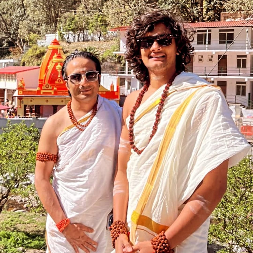 Acharya Upkara on pilgrimage